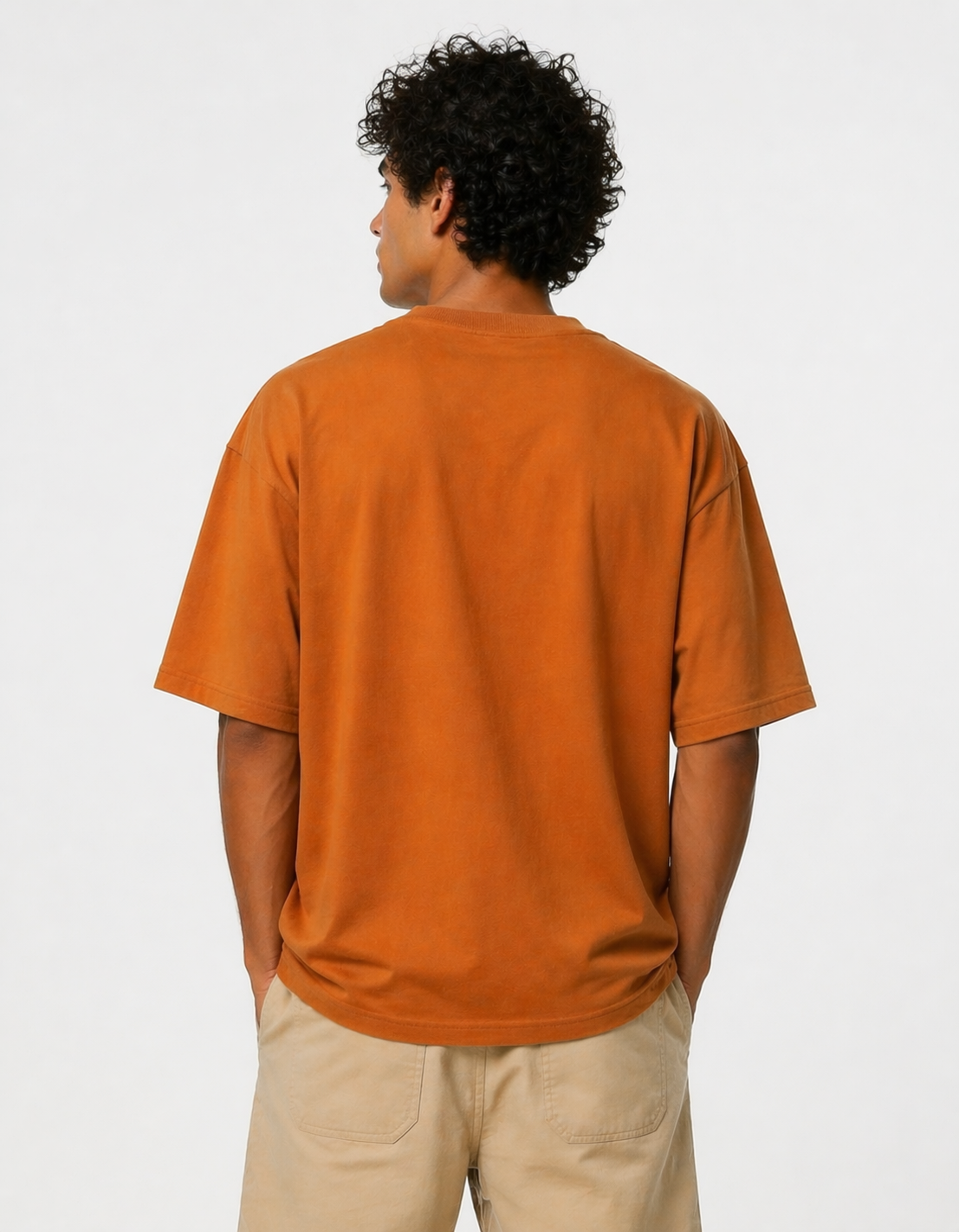 Rise & Fall Brown Oversized graphic T-shirt