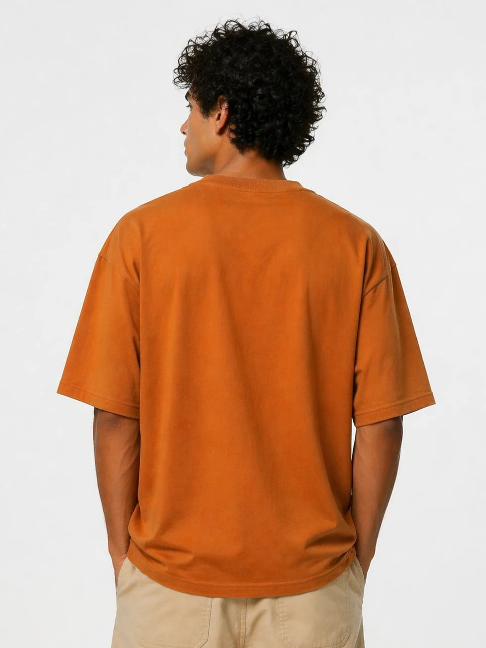 Rise & Fall Brown Oversized graphic T-shirt