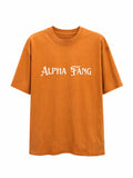 Mechanical Plant Brown Oversize graphic T-shirt