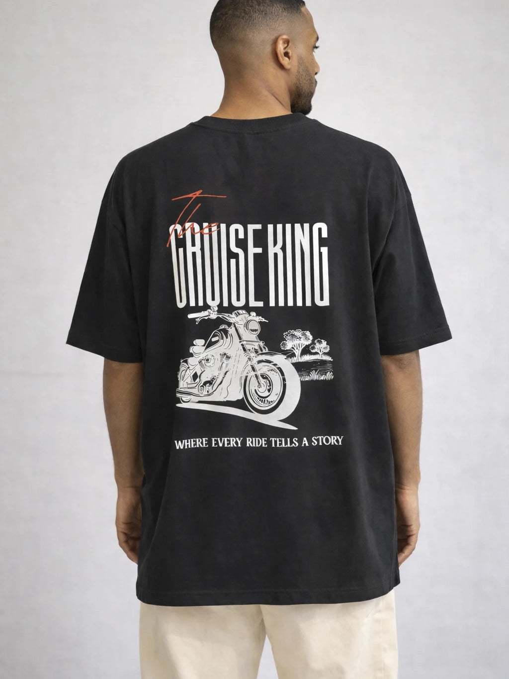 The cruise king lack Oversize graphic T-shirt