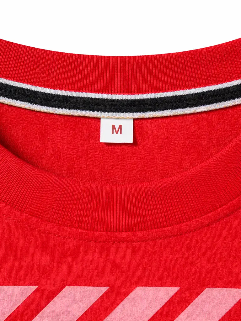 Hope Red Oversize graphic T-shirt