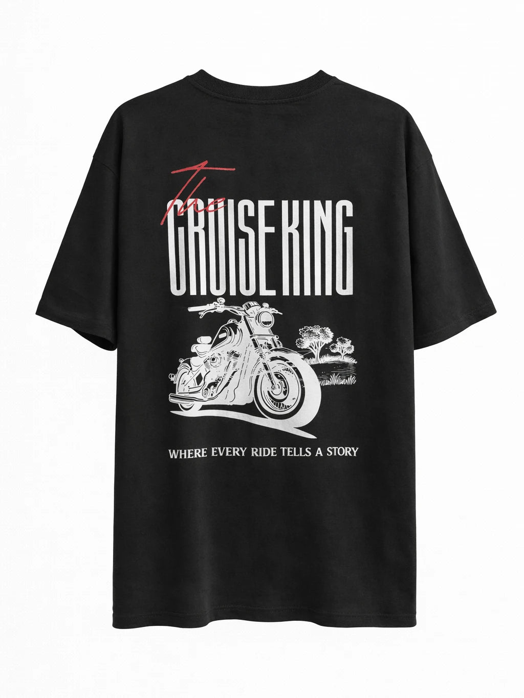 The cruise king lack Oversize graphic T-shirt