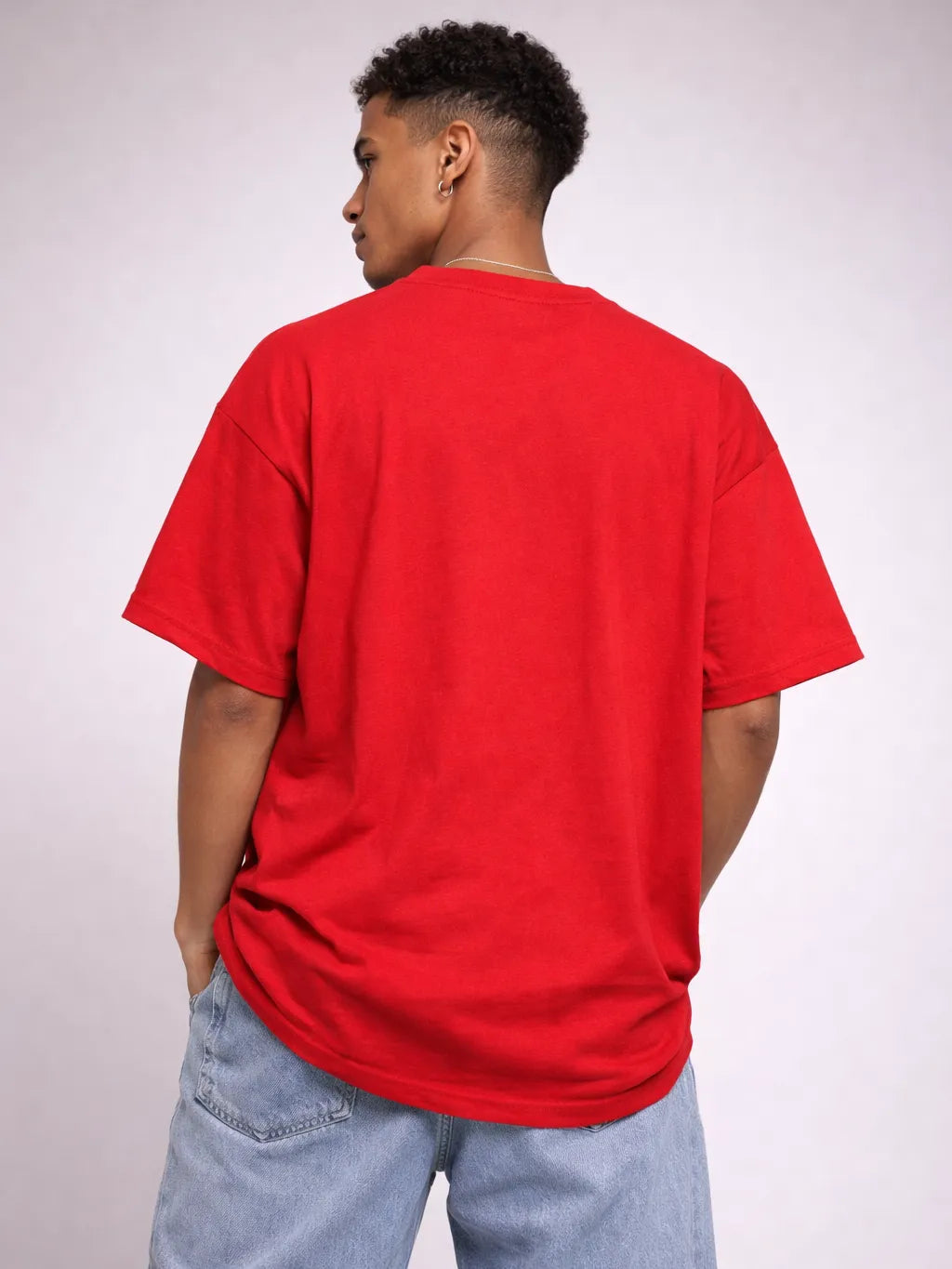 Hope Red Oversize graphic T-shirt